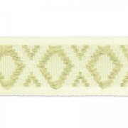 Gallon lurex Diamonds 22 mm white /gold tone x1m|raw }}