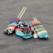 Chilli Beads 4x11 mm Pastel Aqua x50