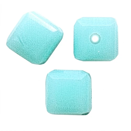 Cubes Swarovski 5601 4 mm Mint Alabaster x8