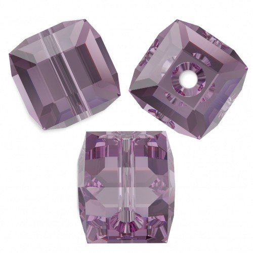 6mm Swarovski 5601Cubes Iris x1