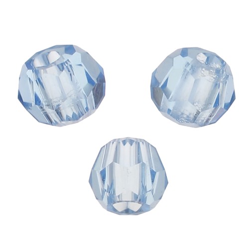 Swarovski round beads 5000 2 mm - Aquamarine x50