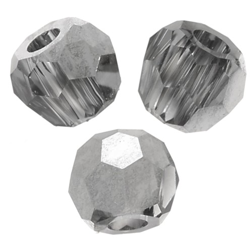 2mm Swarovski 5000 rounds - Crystal Light Chrome x50