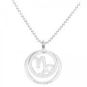 925 Sterling silver Capricorn pendant 18.5mm x1