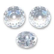 Round flat Swarovski 5040 8 mm Crystal x1