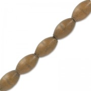 Rice grains 6x10mm copper tone x20