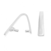 925 Sterling Silver Pendant Holder 15 mm x1|raw }}