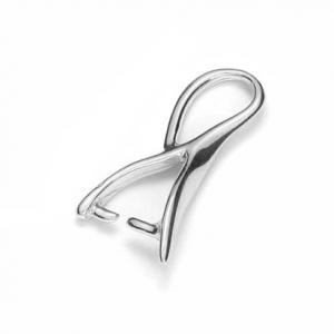 925 Sterling Silver Pendant Holder 16 mm x1