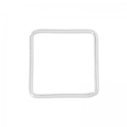 925 Sterling Silver quadrat spacer 11 mm x1