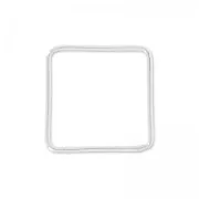 925 Sterling Silver quadrat spacer 11 mm x1