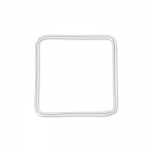925 Sterling Silver quadrat spacer 11 mm x1