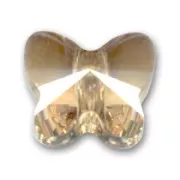 PureCrystal 5754 Butterfly  8mm Crystal Golden Shadow x1