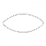 925 Sterling Silver Olive spacer 27.5 mm x1|raw }}