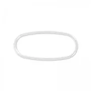 925 Sterling Silver ovale spacer 21.5 mm x1