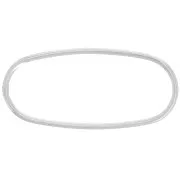 925 Sterling Silver ovale spacer 27 mm x1