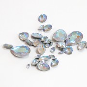 Cabochon Swarovski 1088 6 mm - Crystal Serene Gray Delite x1