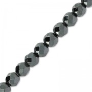 Beads Hematite Facetted 4 mm x20
