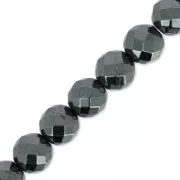 Beads Hematite Faceted 6 mm x15