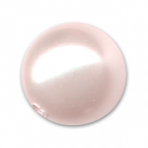 Swarovski Half-drilled Pearl 5818 8mm Rosaline Pearl x1
