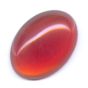 Oval cabochon 18x13mm Imitation Cornelian|raw }}