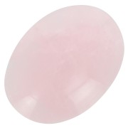 Oval cabochon 25x18mm Rose Quartz