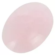 Oval cabochon 25x18mm Rose Quartz