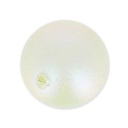 Pearlescent Swarovski semi-perforated 5818 6 mm Pearlescent White Pearl x1