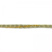 Cord in Lurex 2 mm Gold/Sand x 2m|raw }}