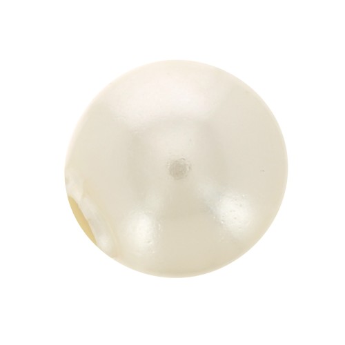 3mm Swarovski Half-drilled Pearl 5818 - Cream Pearl x1
