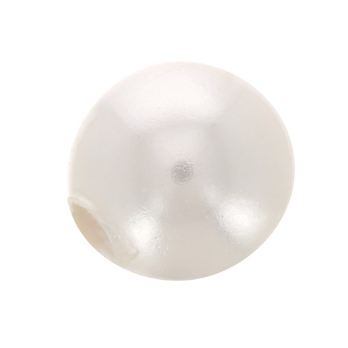 Pearl Swarovski semi-pierced 5818 3 mm - White Pearl x1