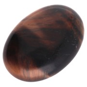 Oval cabochon 25x18mm Tiger Eye|raw }}