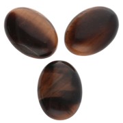 Oval cabochon 25x18mm Tiger Eye