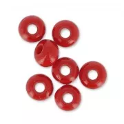 Preciosa Seed Beads 6/0 4 mm - Opaque Red x 20 g