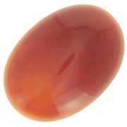 Oval cabochon 25x18mm Red Agate