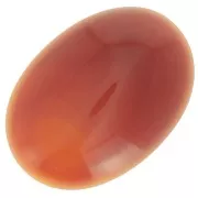 Oval cabochon 25x18mm Red Agate