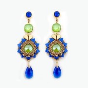 Teardrop Swarovski 6106 16 mm Aquamarine Shimmer x1