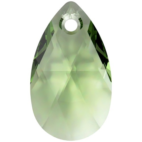 Teardrop Swarovski 6106 16 mm - ReCreated Peridot x1