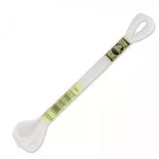 Embroidery thread DMC Mouliné Effet Lumière White (5200) x8m