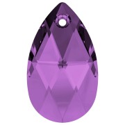 22mm Swarovski 6106 teardrop - Amethyst x1|raw }}