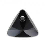 Swarovski Triangle pendant 6628 12 mm Jet x1