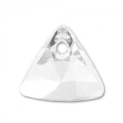 Pendant Triangle Swarovski 6628 12 mm Crystal x1|raw }}