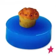 Mini silicon mold 10 mm Muffin with chunks