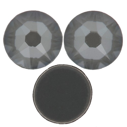 3 mm Swarovski crystal bonding rhinestones - Crystal Dark Grey Ignite x36