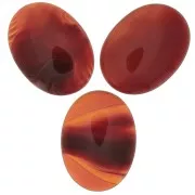 Oval cabochon 40x30mm Red Agate