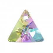 Pendant Triangle Swarovski 6628 16 mm Crystal Vitrail Light|raw }}