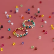 Mix of Swarovski 5328 Crystal Bicones 4mm Discovery x100