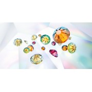 Swarovski Hotfix rhinestones 2078 4mm Fuchsia Shimmer x36