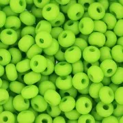 Preciosa Seed Beads 6/0 4 mm - Terra Intensive - Green Matte x20g