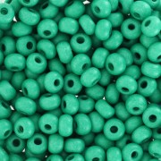 Preciosa Seed beads 6/0 4 mm - Terra Intensive - Dark Green Mat x20g