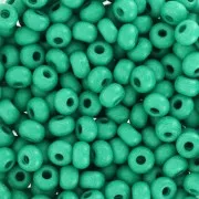 Preciosa Seed beads 6/0 4 mm - Terra Intensive - Dark Green Mat x20g