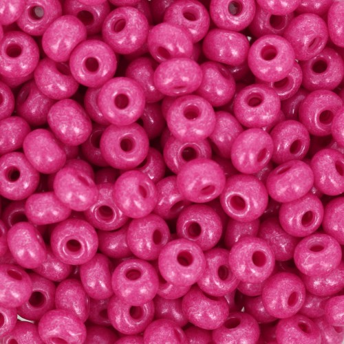 Preciosa Seed beads 6/0 4 mm - Terra Intensive - Fuchsia x20g
